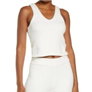 UGG Women's White Slip top Size M